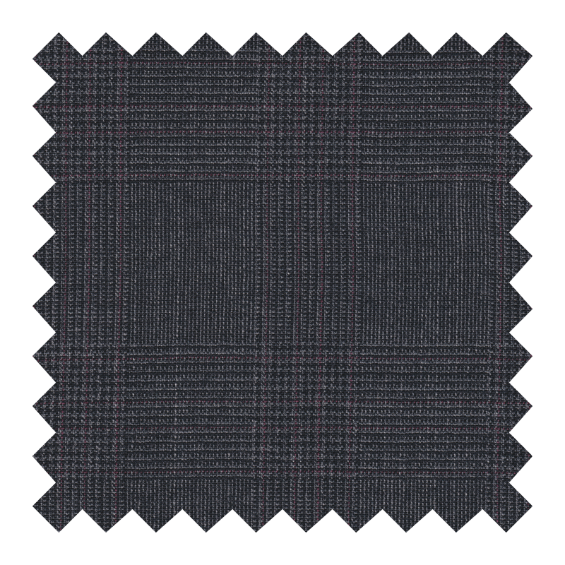 191/5252 100% LANA GALES GRIS MEDIO VENTANA ROJA