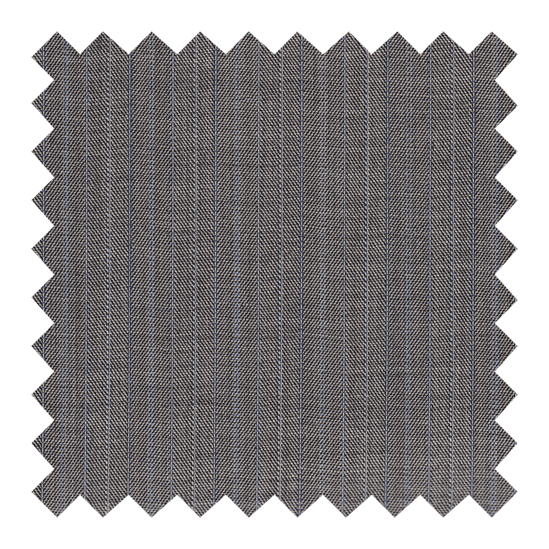 198/0085 GRIS RAYA AZUL Y BLANCA 100% LANA 15MILMIL15