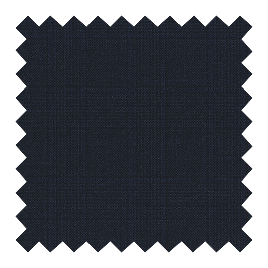 T6/1007  NUEVO 100% LANA TIPO GALES AZUL OSCURO