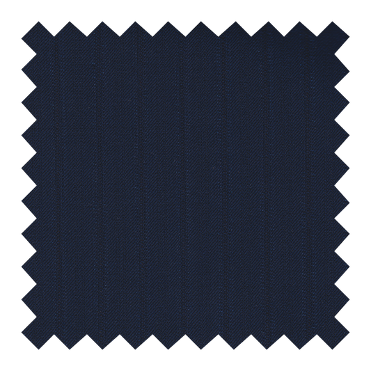 1880/2707 AZUL A RAYAS TONO SOBRE TONO 100% LANA Preagoatdo