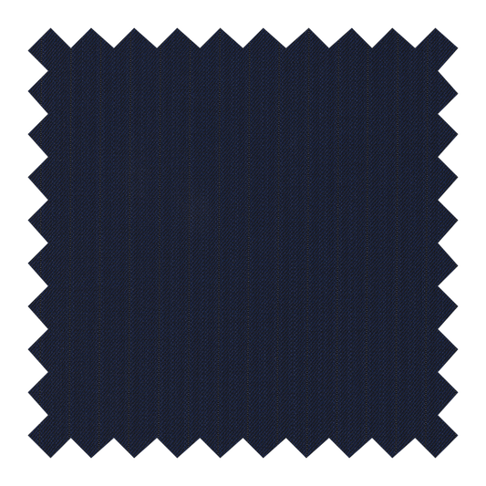 1880/1925 AZUL A RAYAS BEIGE 100% LANA Pocos Mts.