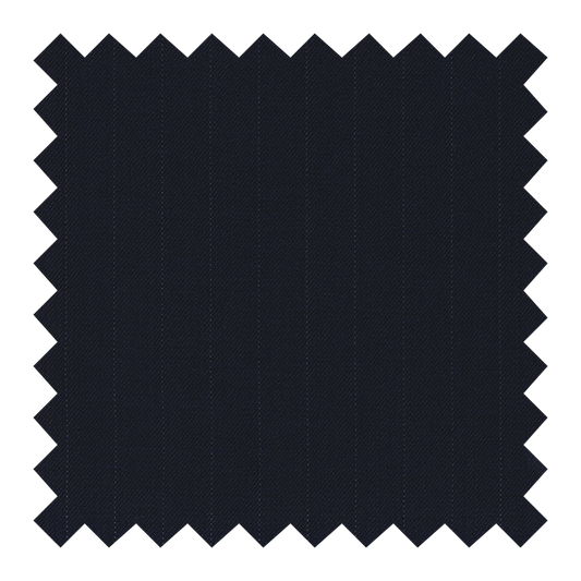 189/1583 AZUL MEDIA NOCHE A RAYAS 100% LANA *