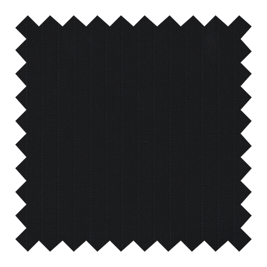 2620/0913 NEGRO A RAYAS 100% LANA Poca disponibilidad