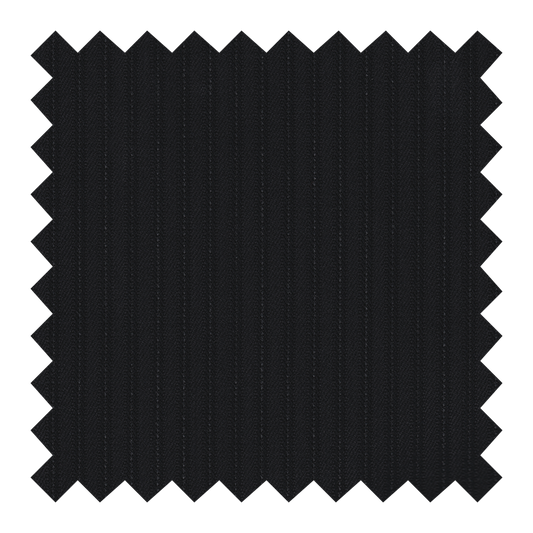 2630/0134 NEGRO A RAYAS 100% LANA